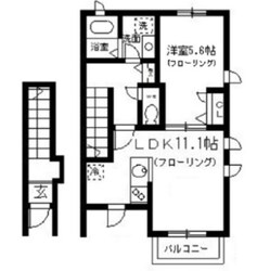 カリス荻窪の物件間取画像